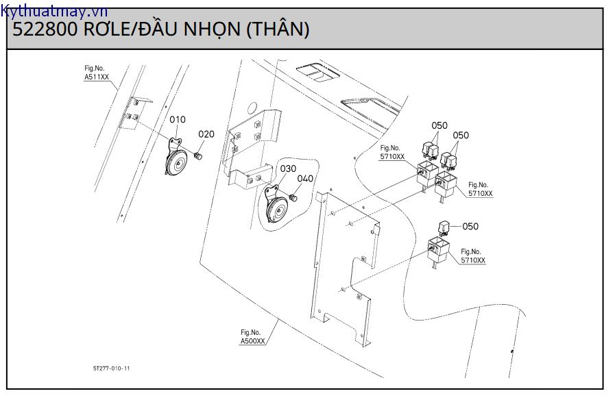 Rơ le - đầu nhọn